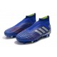 adidas Predator 19+ FG Soccer Cleats Blue Silver