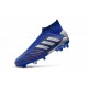 adidas Predator 19+ FG Soccer Cleats Blue Silver