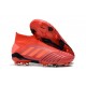 adidas Predator 19+ FG Soccer Cleats Active Red