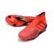 adidas Predator 19+ FG Soccer Cleats Active Red