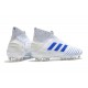 adidas Predator 19+ FG Soccer Cleats Virtuso White Blue