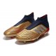 adidas Predator 19+ FG Zidane X Beckham Gold Metallic Silver Navy