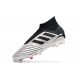 adidas Predator 19+ FG Soccer Cleats Silver Black