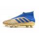 adidas Predator 19+ Firm Ground Boots Gold Metallic Blue