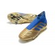 adidas Predator 19+ Firm Ground Boots Gold Metallic Blue