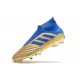 adidas Predator 19+ Firm Ground Boots Gold Metallic Blue