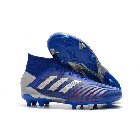 adidas Predator 19.1 FG Men's Boots Unity Ink Silver