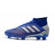 adidas Predator 19.1 FG Men's Boots Unity Ink Silver