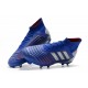 adidas Predator 19.1 FG Men's Boots Unity Ink Silver