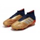 adidas Predator 19.1 FG Men's Boots Gold Silver Red