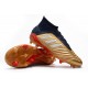 adidas Predator 19.1 FG Men's Boots Gold Silver Red