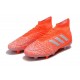 adidas Predator 19.1 FG Men's Boots Orange Silver