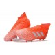 adidas Predator 19.1 FG Men's Boots Orange Silver