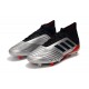 adidas Predator 19.1 FG Men's Boots Silver Black Red