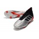 adidas Predator 19.1 FG Men's Boots Silver Black Red