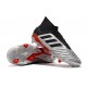 adidas Predator 19.1 FG Men's Boots Silver Black Red