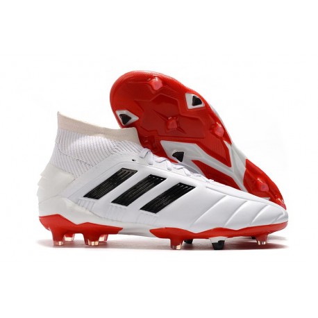 adidas Predator Mania 19.1 FG ADV White Red Black