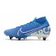 Nike Mercurial Superfly 7 Elite SG-PRO Anti-Clog Blue White