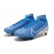 Nike Mercurial Superfly 7 Elite SG-PRO Anti-Clog Blue White