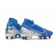 Nike Mercurial Superfly 7 Elite SG-PRO Anti-Clog Blue White