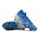 Nike Mercurial Superfly 7 Elite SG-PRO Anti-Clog Blue White