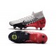 Nike Mercurial Superfly 7 Elite SG-PRO Anti-Clog Neymar Chrome Black Red