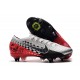 Nike Mercurial Vapor 13 Elite SG-Pro Anti-Clog Neymar Chrome Black Red