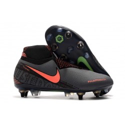 Nike Phantom VSN Elite DF SG-Pro Anti Clog Dark Grey Bright Mango