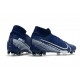 Nike Mercurial Superfly VII Elite FG Cleat Blue White