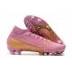 Nike Mercurial Superfly VII Elite FG Cleat Pink Gold