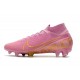 Nike Mercurial Superfly VII Elite FG Cleat Pink Gold