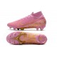 Nike Mercurial Superfly VII Elite FG Cleat Pink Gold