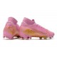 Nike Mercurial Superfly VII Elite FG Cleat Pink Gold