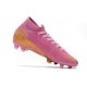 Nike Mercurial Superfly VII Elite FG Cleat Pink Gold