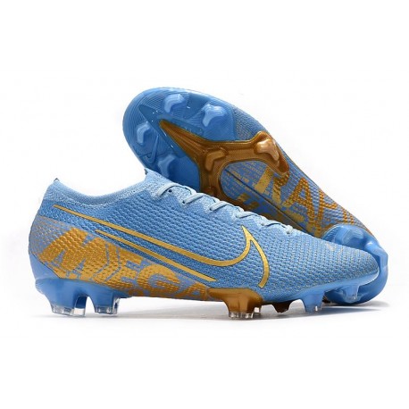 blue and yellow mercurials nike