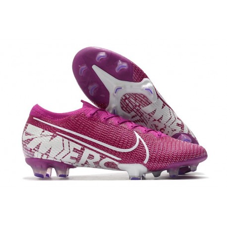 Nike Mercurial Vapor XIII Elite FG Soccer Cleat Purple White