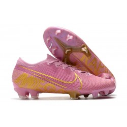 Nike Mercurial Vapor XIII Elite FG Soccer Cleat Pink Gold