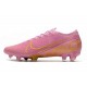 Nike Mercurial Vapor XIII Elite FG Soccer Cleat Pink Gold