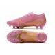 Nike Mercurial Vapor XIII Elite FG Soccer Cleat Pink Gold