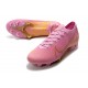 Nike Mercurial Vapor XIII Elite FG Soccer Cleat Pink Gold