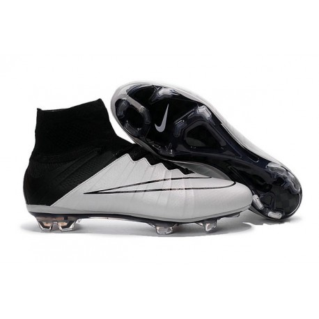 nike black and white cleats