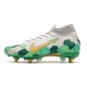 Nike Mercurial Superfly 7 Elite SG-PRO Anti-Clog Mbappé Grey Gold Green