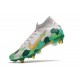 Nike Mercurial Superfly 7 Elite SG-PRO Anti-Clog Mbappé Grey Gold Green