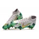 Nike Mercurial Superfly 7 Elite SG-PRO Anti-Clog Mbappé Grey Gold Green