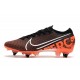 Nike Mercurial Vapor 13 Elite SG-Pro Anti-Clog Black White Hyper Crimson