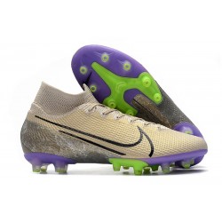 Nike Mercurial Superfly 7 AG Elite Desert Sand Black Psychic Purple