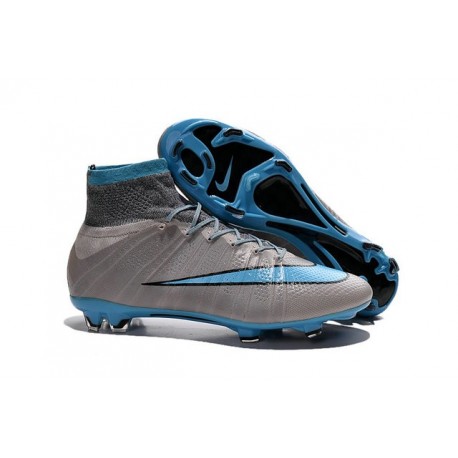 grey football cleats