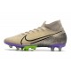 Nike Mercurial Superfly 7 AG Elite Desert Sand Black Psychic Purple