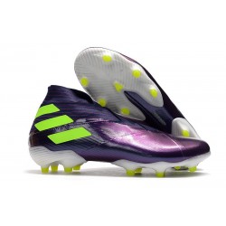 Adidas Nemeziz 19+ FG Firm Ground Boot Purple Volt