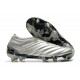 adidas Copa 20+ FG K-Leather Soccer Cleat Silver Solar Yellow